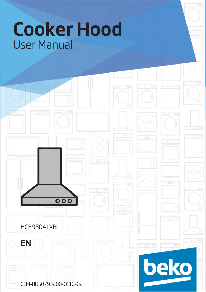 Page n°1 - Manuel utilisateur Beko HCB93041XB