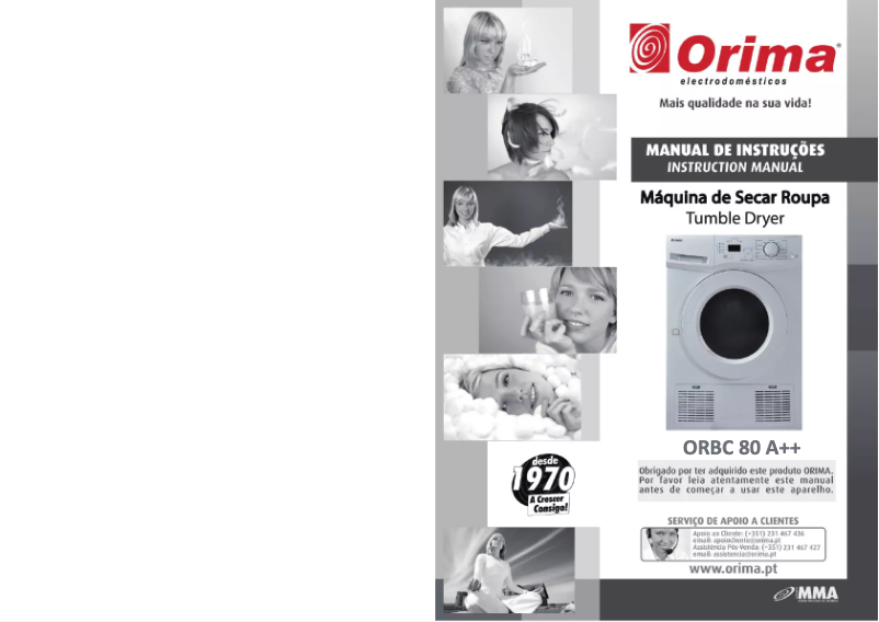 Page 1 de la notice Manuel utilisateur Orima ORBC 80