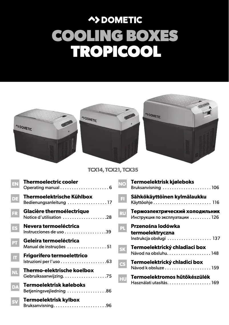 Page 1 de la notice Manuel utilisateur Zanussi TCX 35