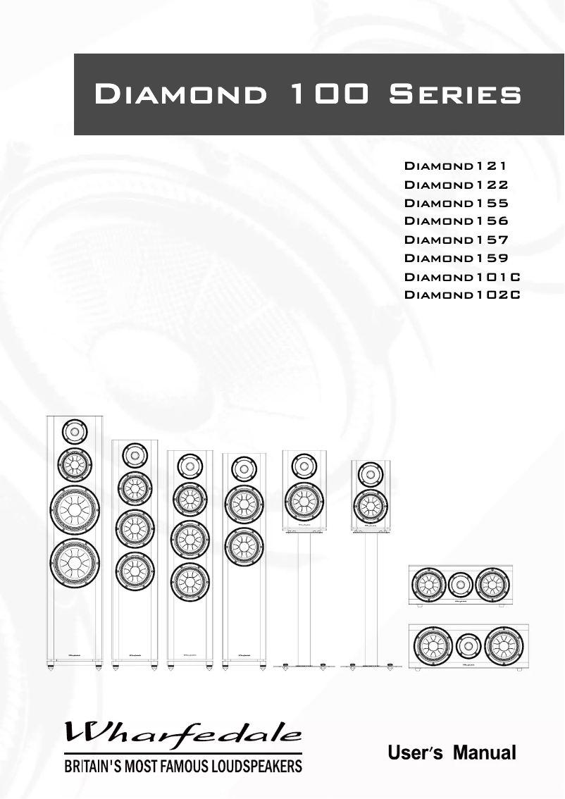 Image de la première page du manuel de l'appareil Diamond 155