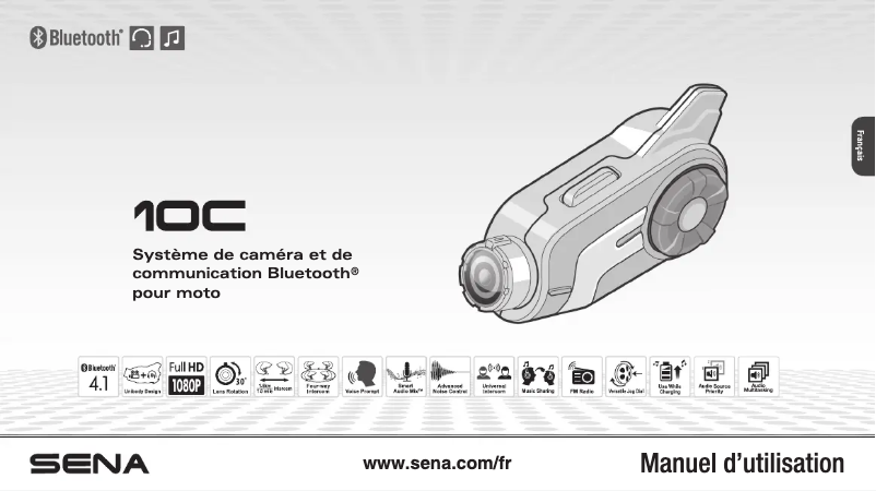 Page n°1 - Manuel utilisateur Sena 10C