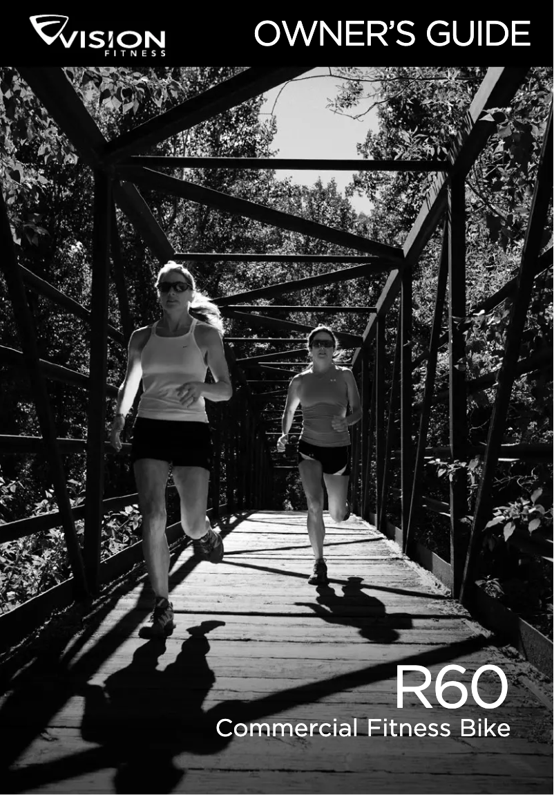 Page n°1 - Manuel utilisateur Vision Fitness R60