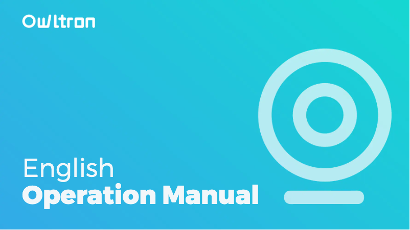 Image de la première page du manuel de l'appareil Cam O1