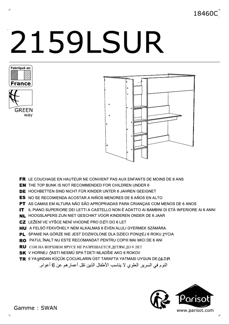 Page n°1 - Manuel utilisateur Leen Bakker Ilja