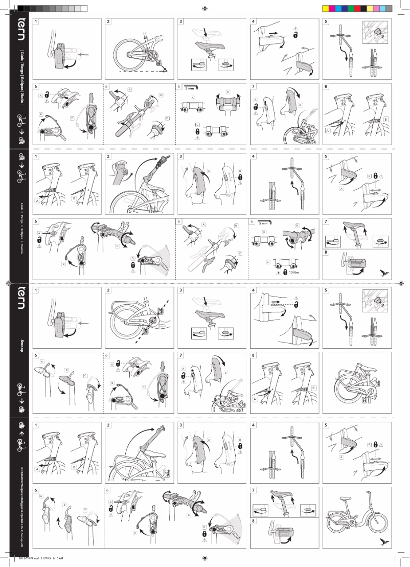 Image de la première page du manuel de l'appareil Swoop