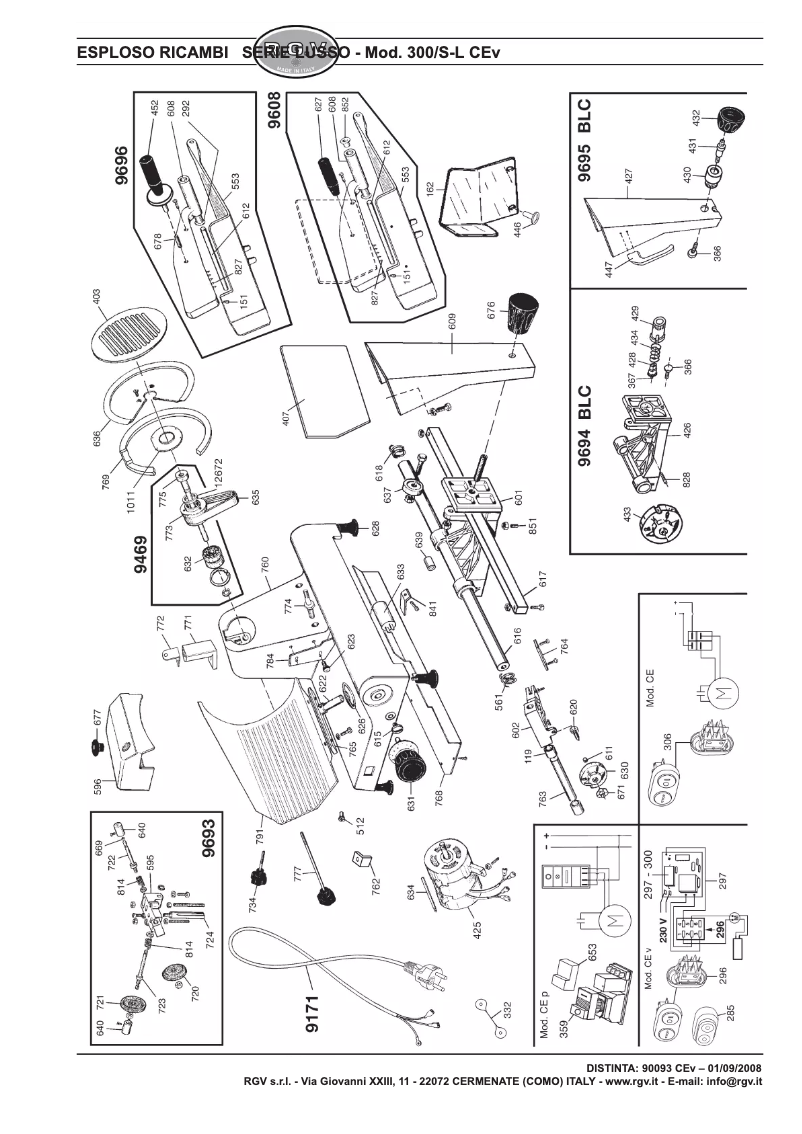 Page n°1 - Manuel utilisateur RGV Lusso 300 S-L