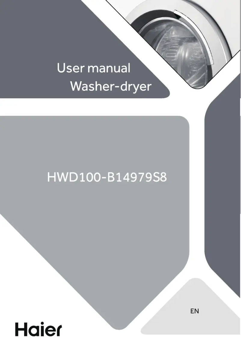 Page 1 de la notice Manuel utilisateur Haier HWD100-B14979S8