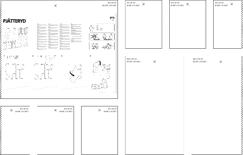 Image de la première page du manuel de l'appareil PJÄTTERYD 205.180.54