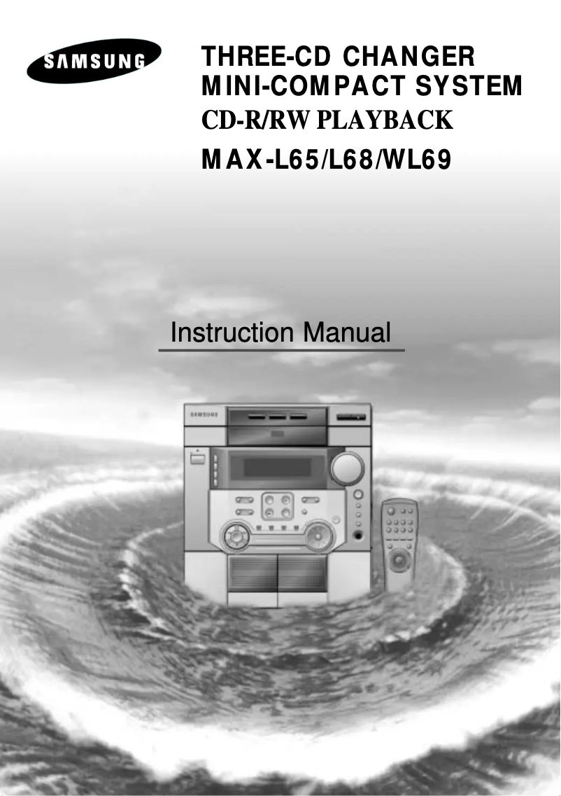 Page 1 de la notice Manuel utilisateur Samsung MAX-WL69