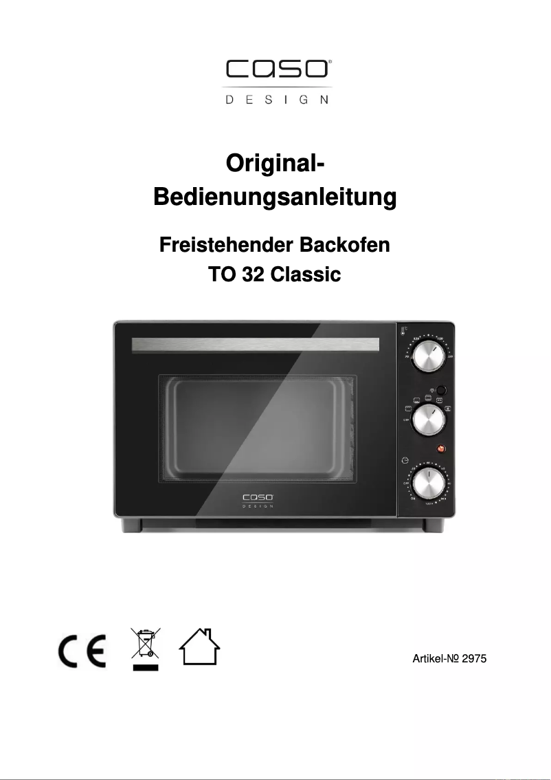 Image de la première page du manuel de l'appareil TO 32 Classic