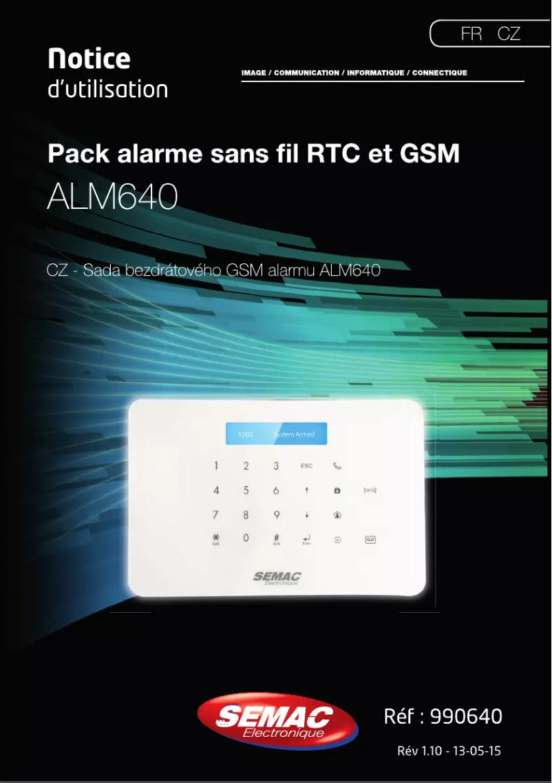 Página 1 del manual Manual de usuario Optex ALM640