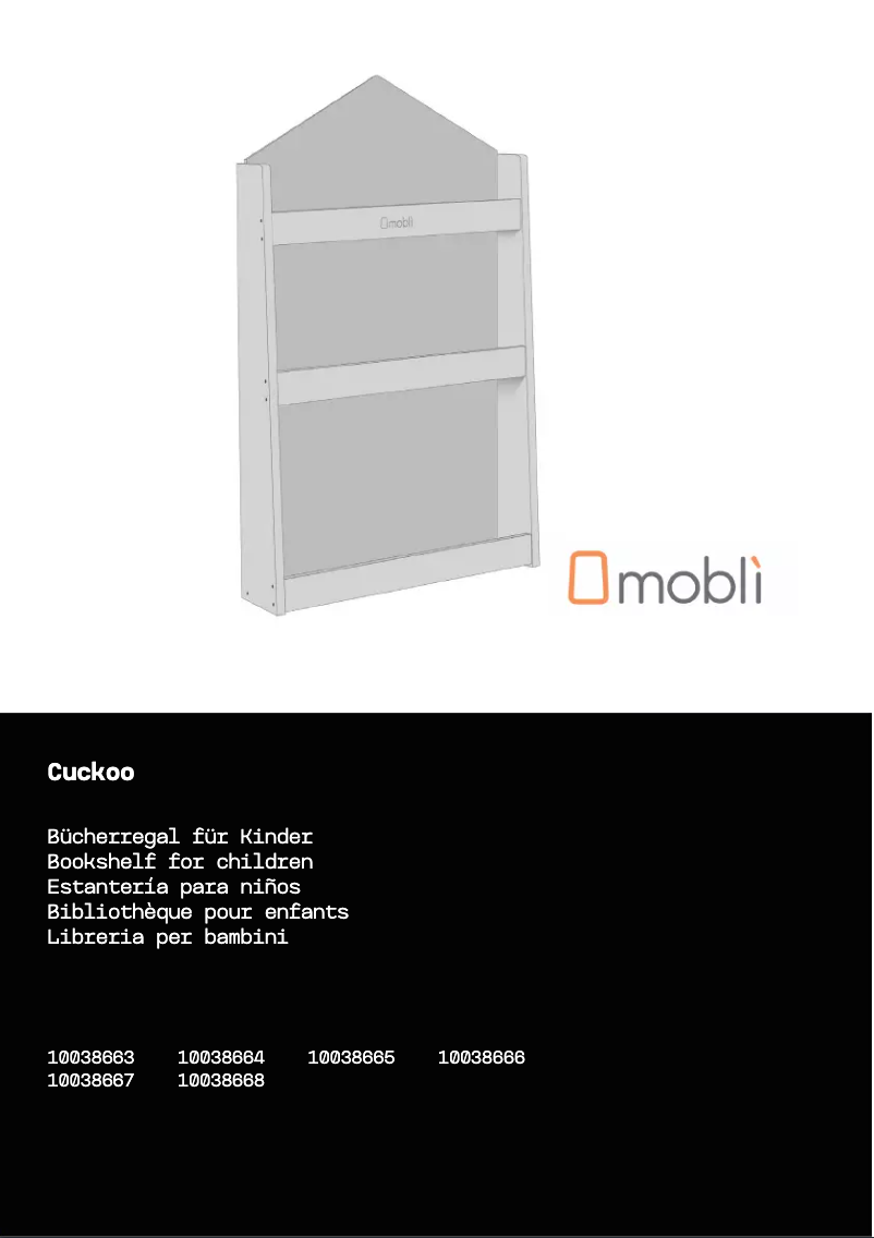 Page n°1 - Manuel utilisateur Mobli Cuckoo