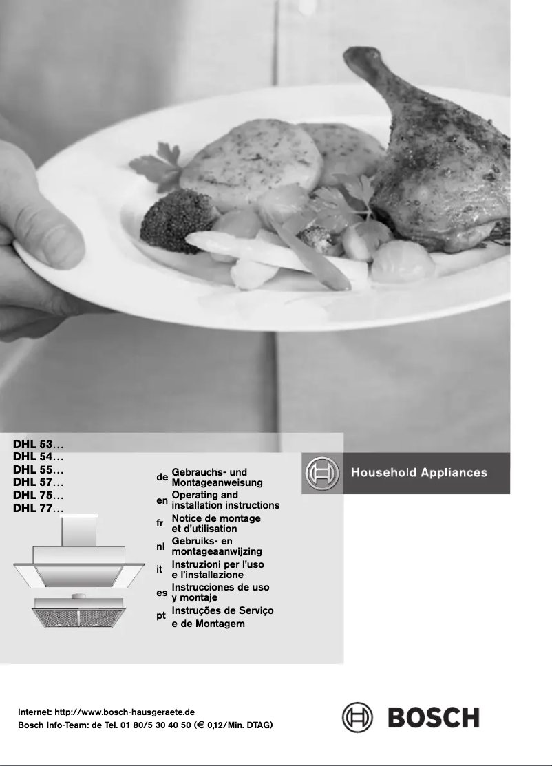 Imagen de la primera página del manual del dispositivo DHL755B