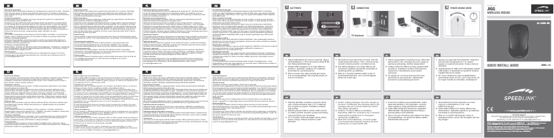 Page 1 de la notice Manuel utilisateur Speed-Link Jigg SL-6300-BK