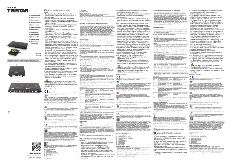 Image de la première page du manuel de l'appareil IK-6178