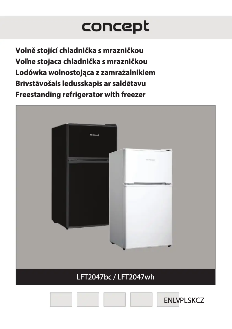 Page 1 de la notice Manuel utilisateur Concept LFT2047WH