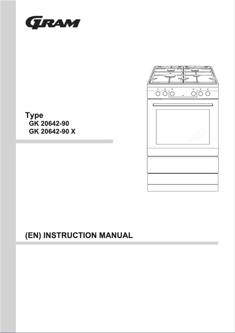 Página 1 del manual Manual de usuario Gram GK 20642-90