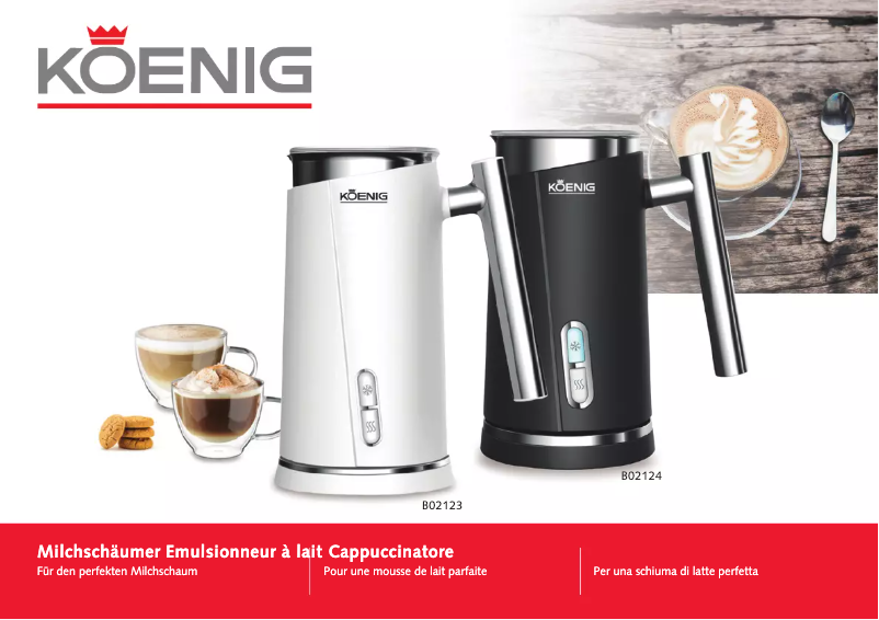 Page 1 de la notice Manuel utilisateur Koenig B02123