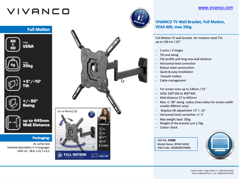 Image de la première page du manuel de l'appareil BFMO 6040
