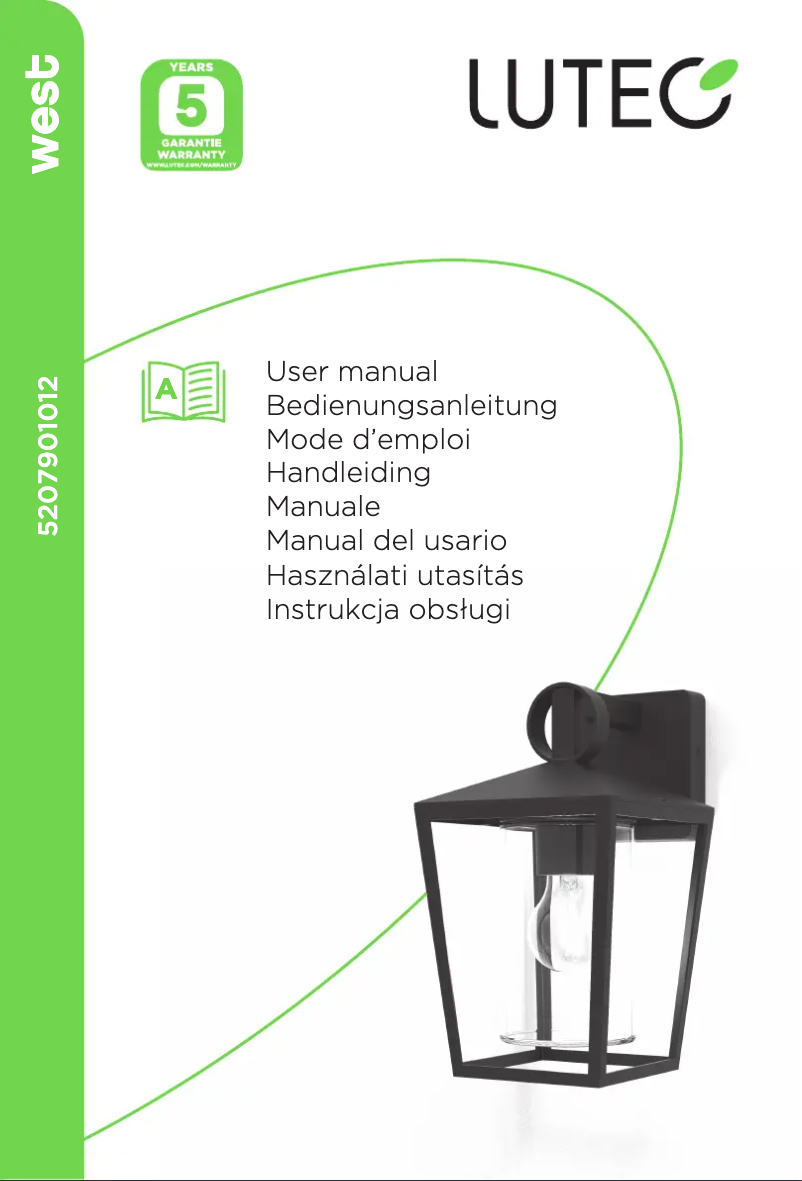 Image de la première page du manuel de l'appareil West