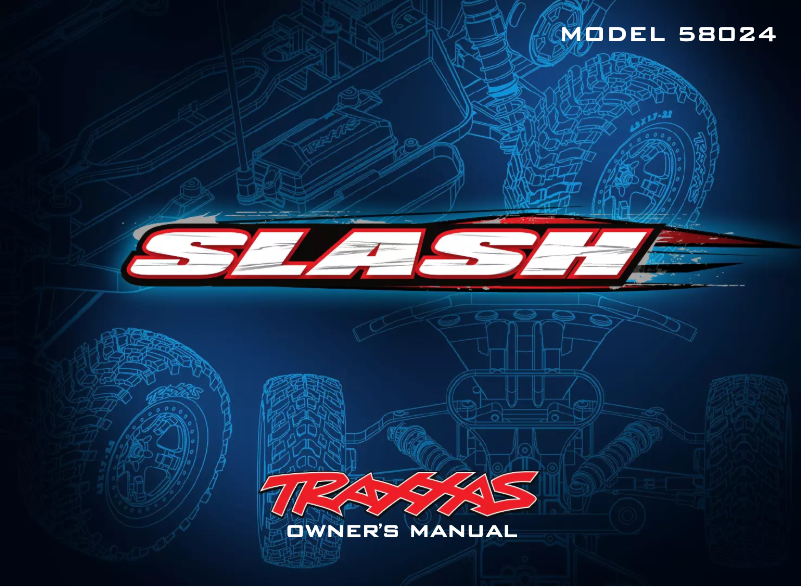 Page n°1 - Manuel utilisateur Traxxas Slash Pro