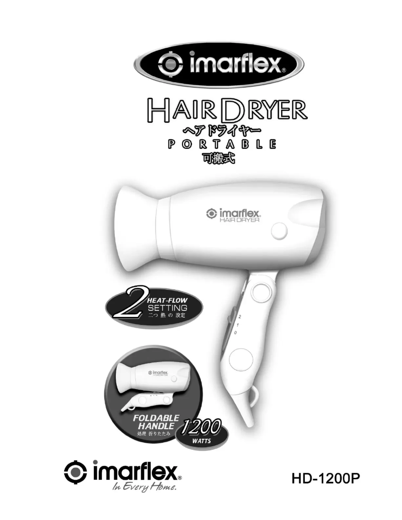 Página 1 del manual Manual de usuario Imarflex HD-1000T