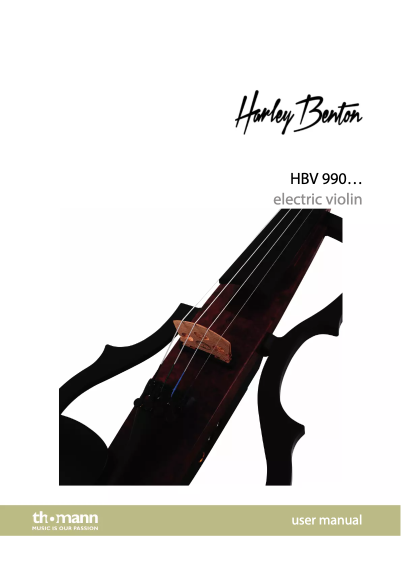 Image de la première page du manuel de l'appareil HBV 990GBY