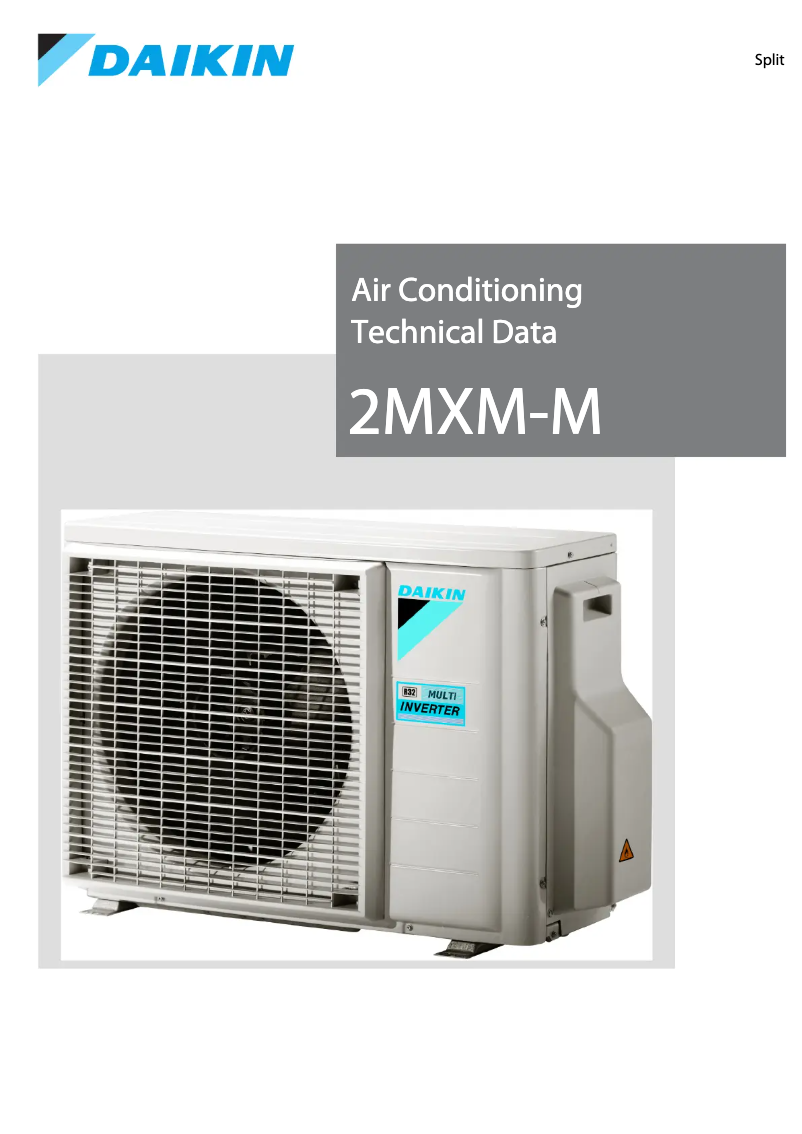 Image de la première page du manuel de l'appareil 2MXM50M