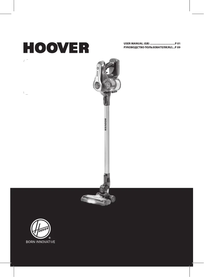 Page n°1 - Manuel utilisateur Hoover Rhapsody RA22AFG 019