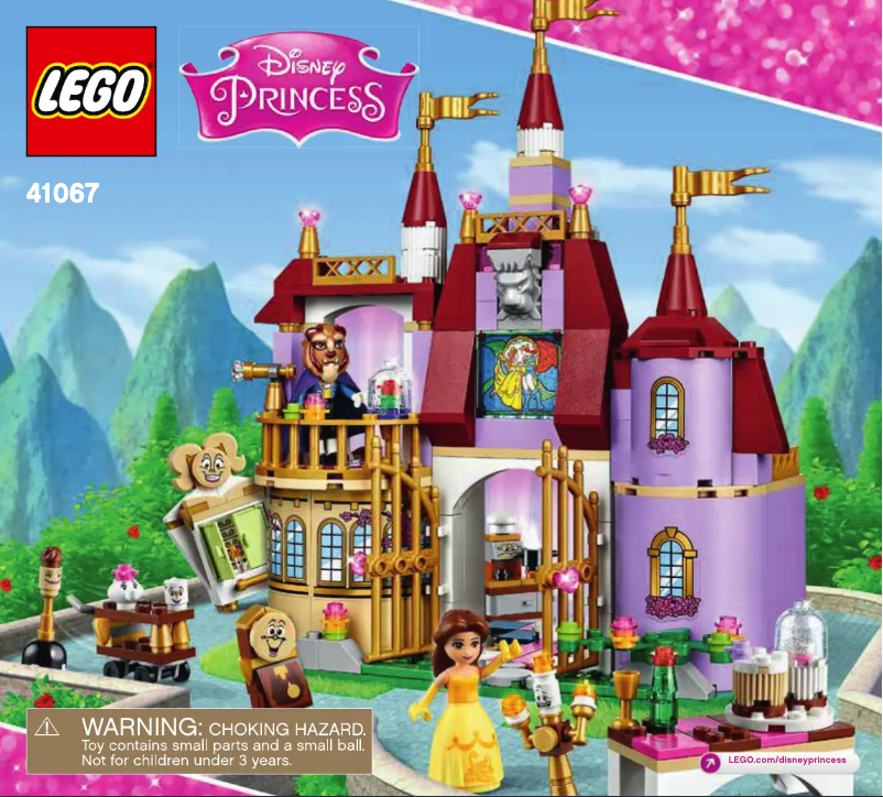 Page 1 de la notice Manuel utilisateur Lego Disney Princess 41067