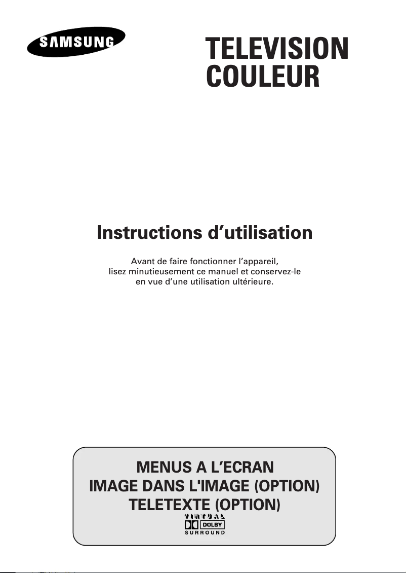 Página 1 del manual Manual de usuario Samsung CS-29A11SP