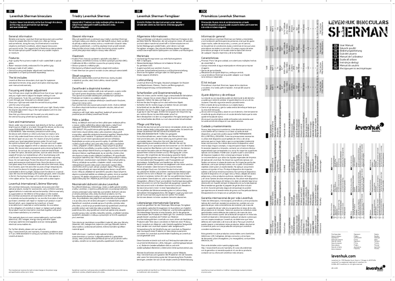 Image de la première page du manuel de l'appareil Sherman