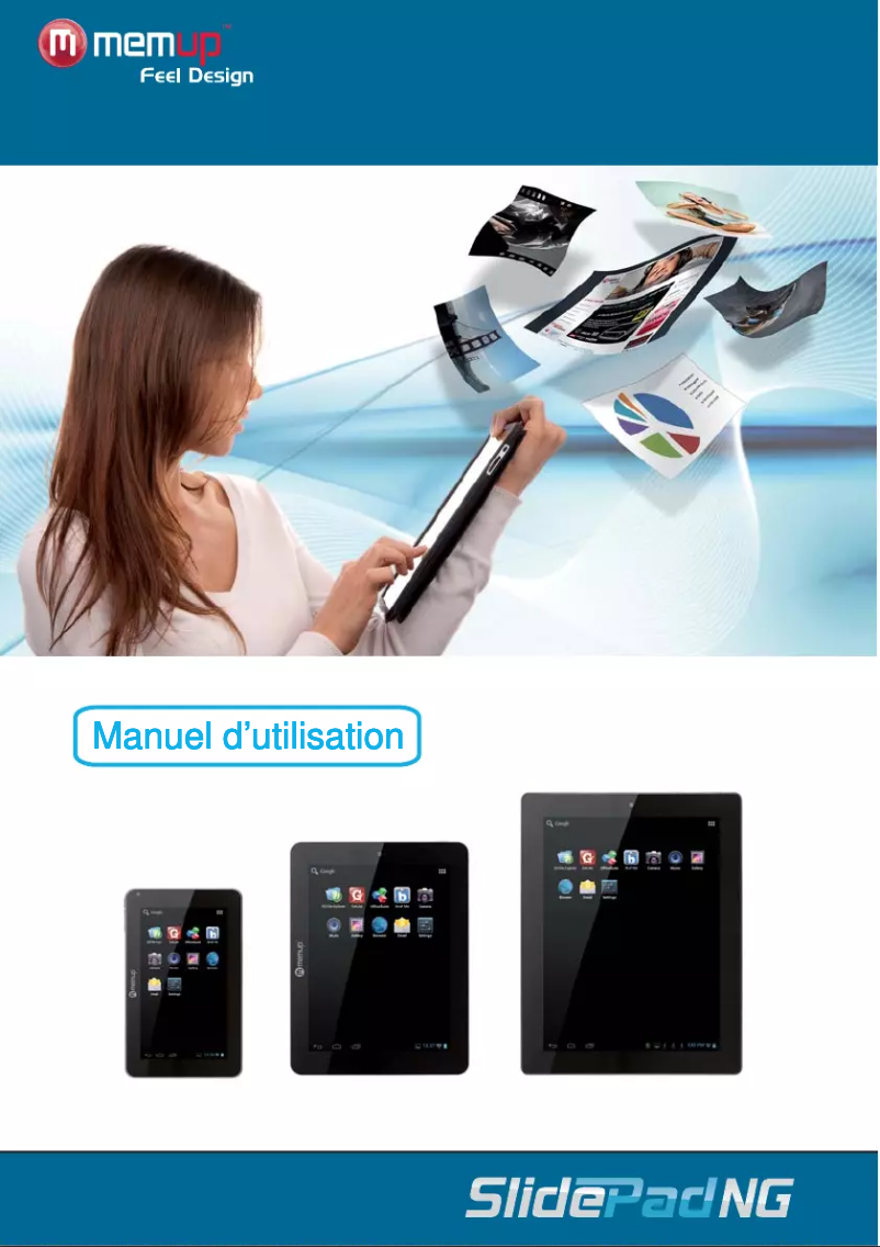 Page n°1 - Manuel utilisateur Memup SlidePad NG 808