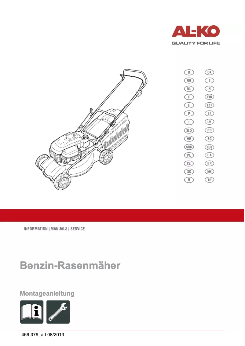 Page 1 de la notice Manuel utilisateur AL-KO Classic 5.14 SP-S