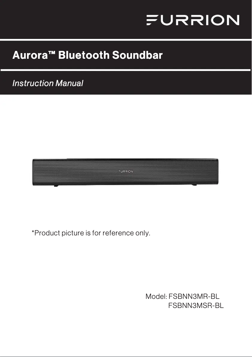 Page 1 of the manual User Manual Furrion FSBNN3MSR-BL