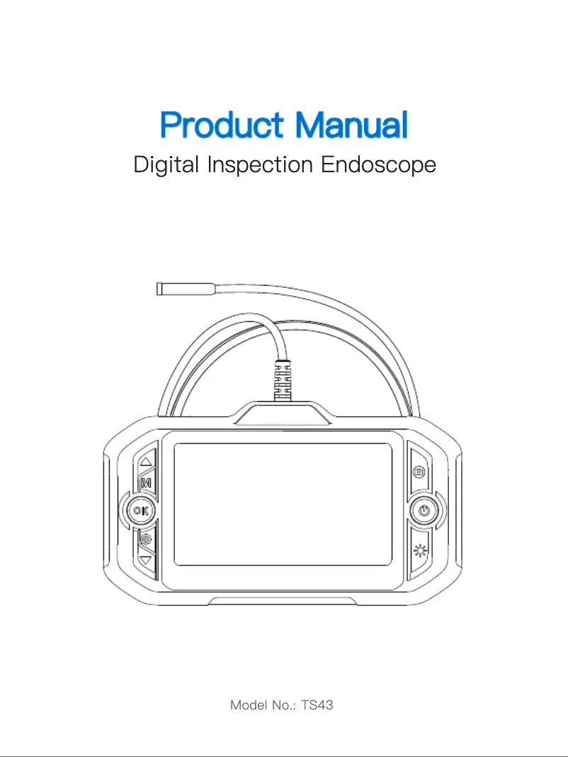 Page 1 de la notice Manuel utilisateur Teslong TS43