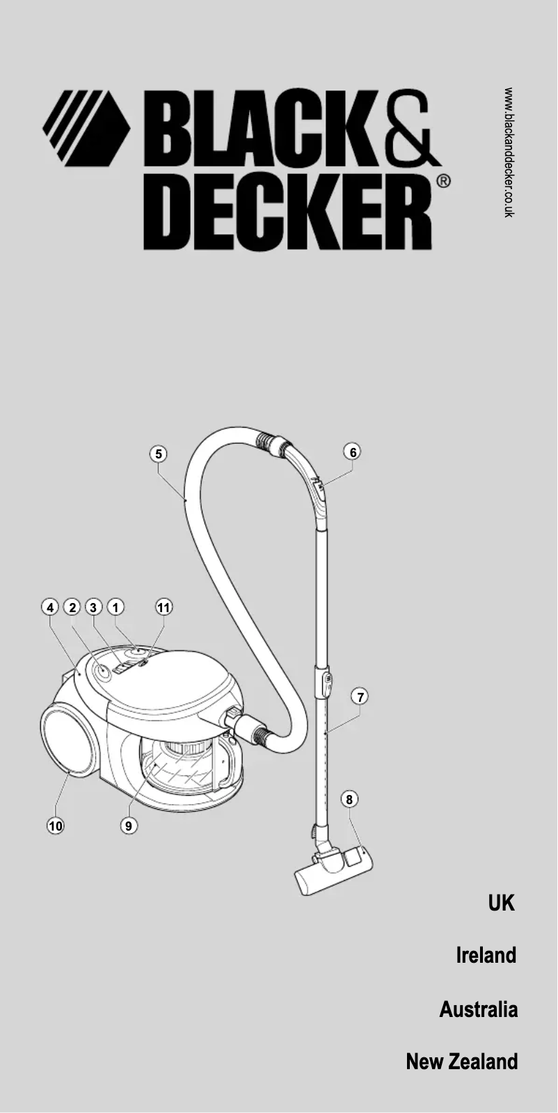 Page 1 de la notice Manuel utilisateur Black & Decker VB2010P