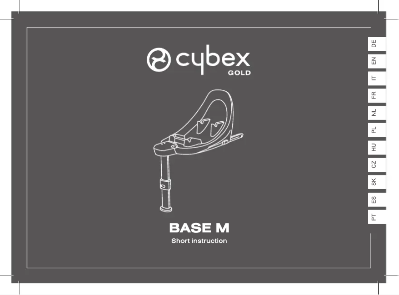 Image de la première page du manuel de l'appareil Base M