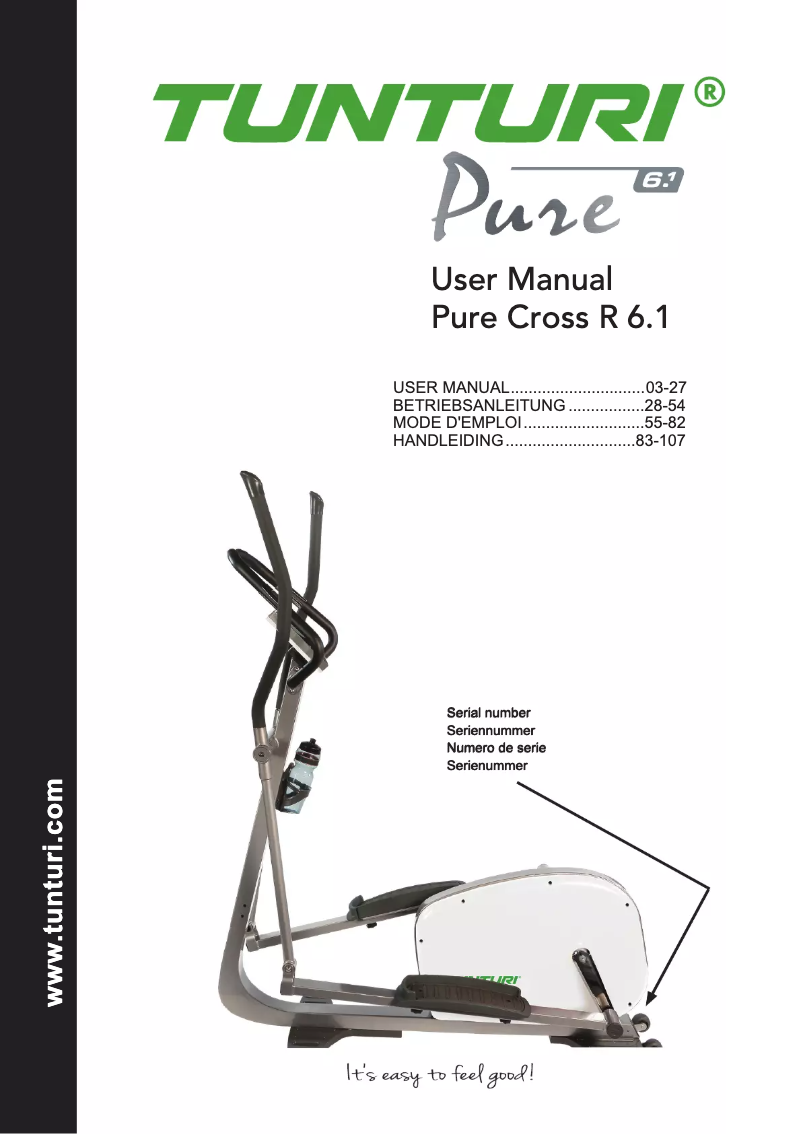 Image de la première page du manuel de l'appareil Pure R 6.1