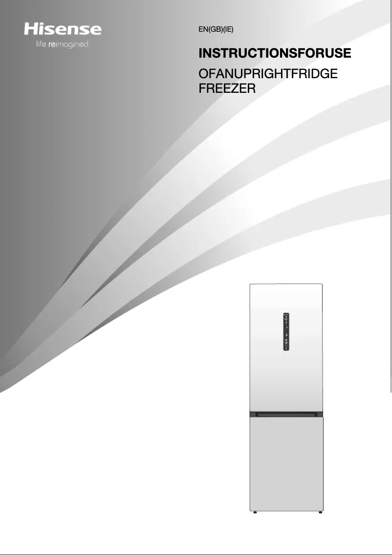 Page 1 de la notice Manuel utilisateur Hisense RB424N4BID