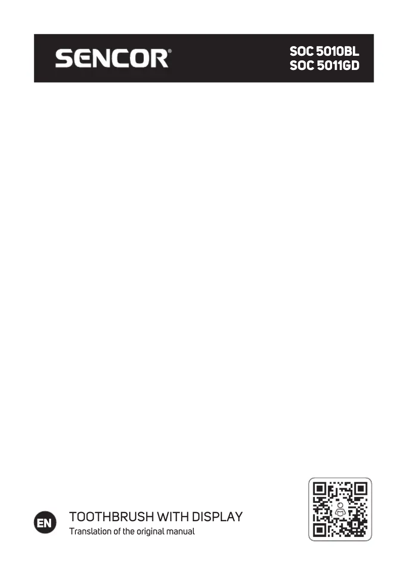 Image de la première page du manuel de l'appareil SOC 5011GD