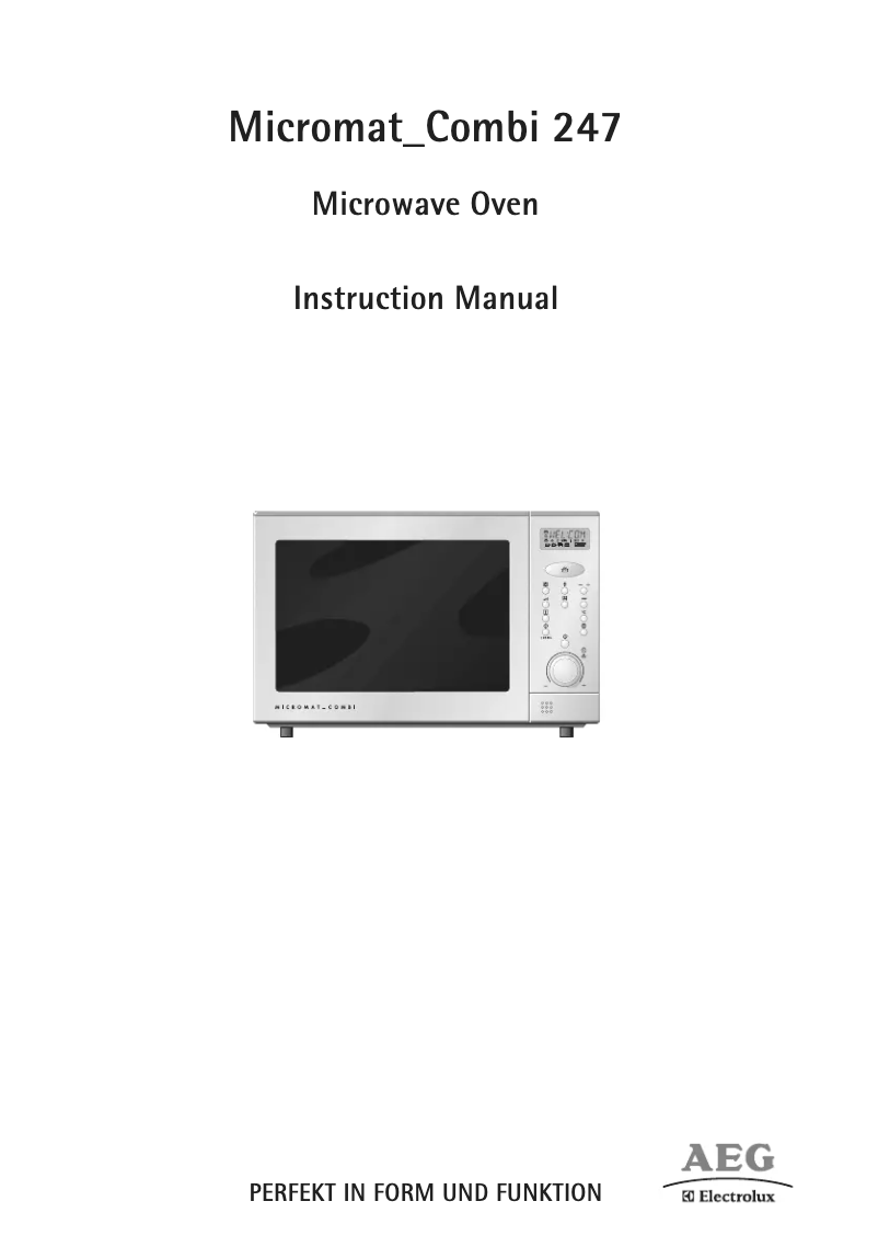 Imagen de la primera página del manual del dispositivo MCC247M