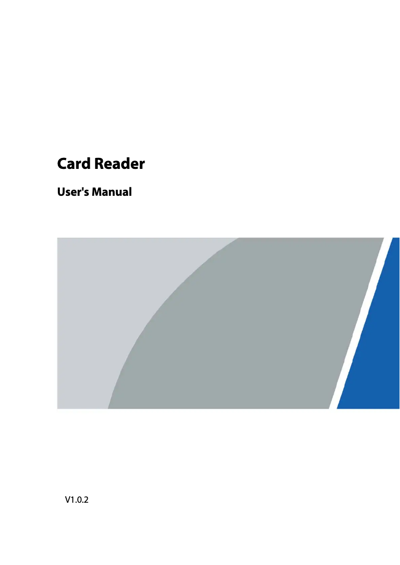 Page n°1 - Manuel utilisateur Dahua Technology ASR2201A ASR2201A-D