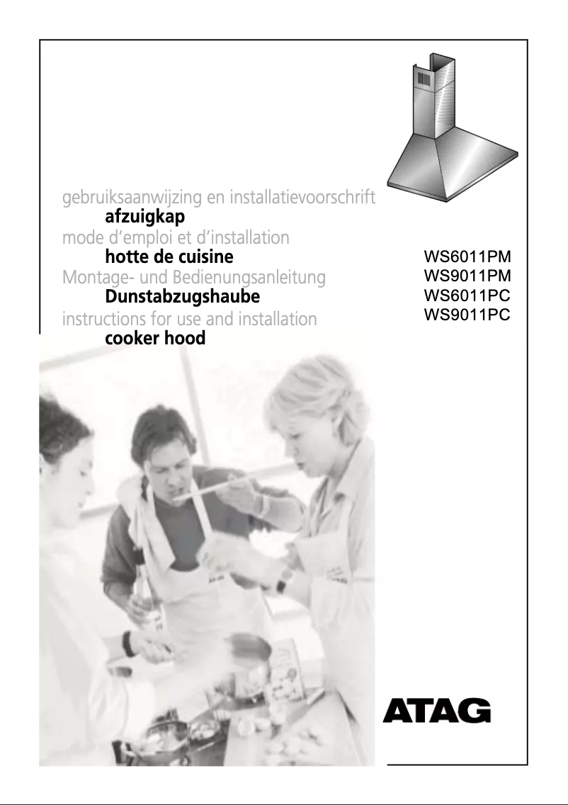 Page 1 de la notice Manuel utilisateur Atag WS1511QM