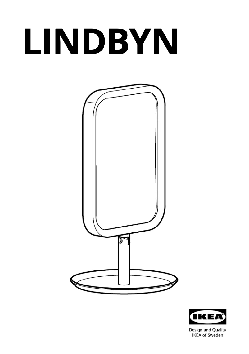 Image de la première page du manuel de l'appareil LINDBYN 504.863.39