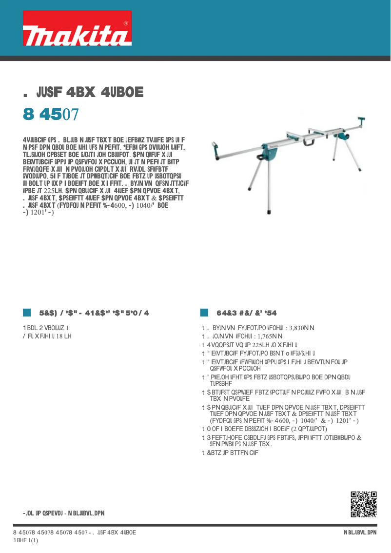 Image de la première page du manuel de l'appareil WST07