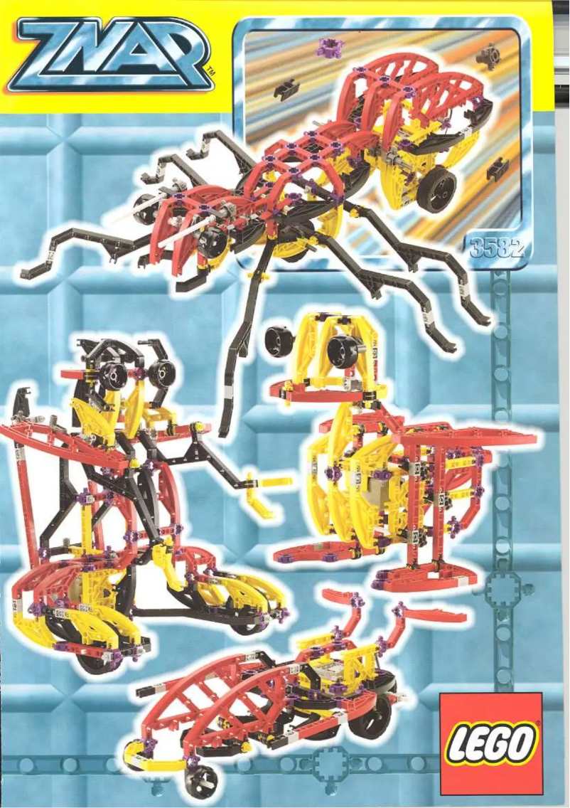 Page 1 de la notice Manuel utilisateur Lego Znap 3582