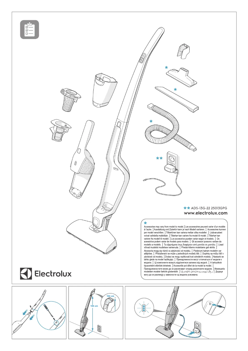 Página 1 del manual Manual de usuario Electrolux EERC73EB