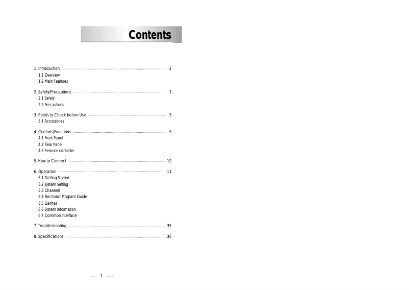 Página 1 del manual Manual de usuario Clarke-tech 2000