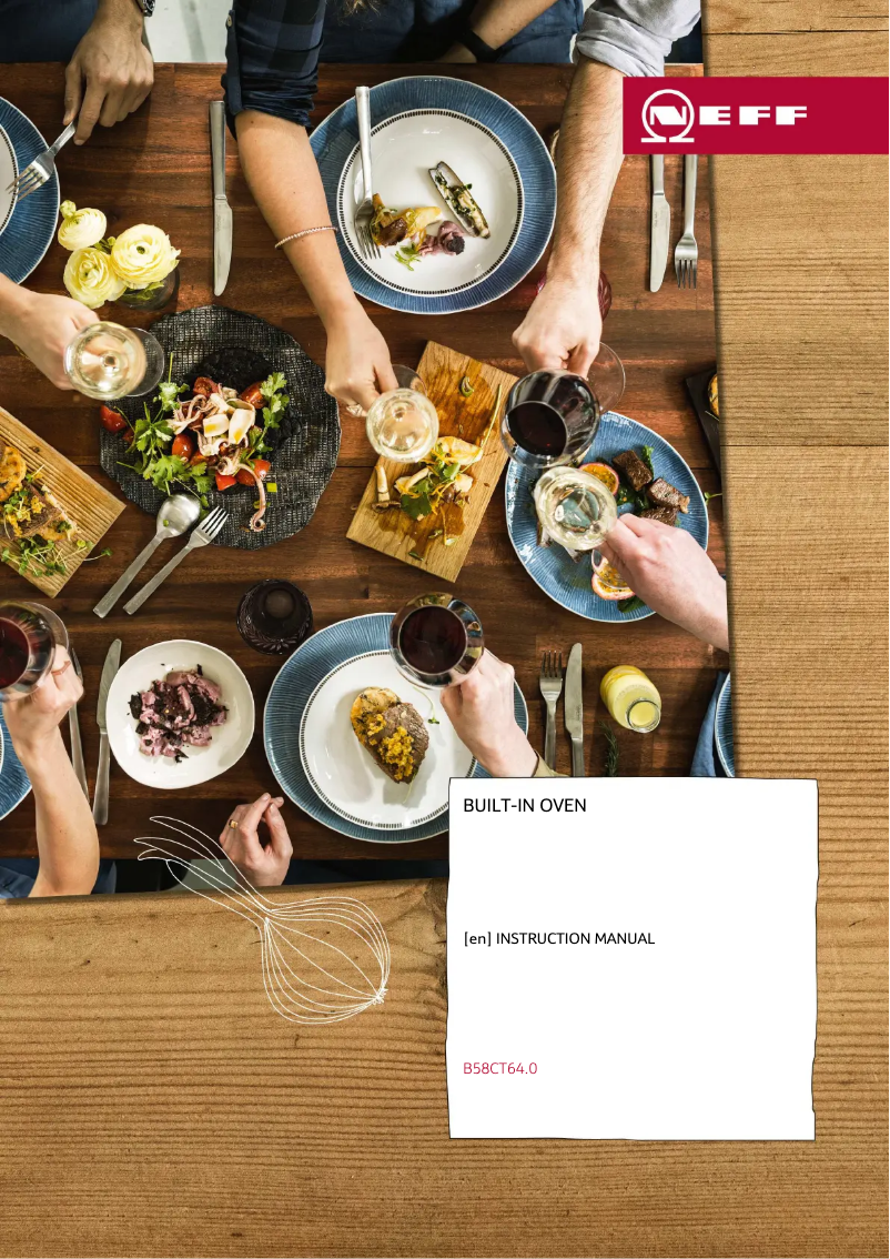 Page n°1 - Manuel d'utilisation et d'entretien Neff B58CT64N0